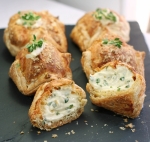 Cheese-filled Gougeres